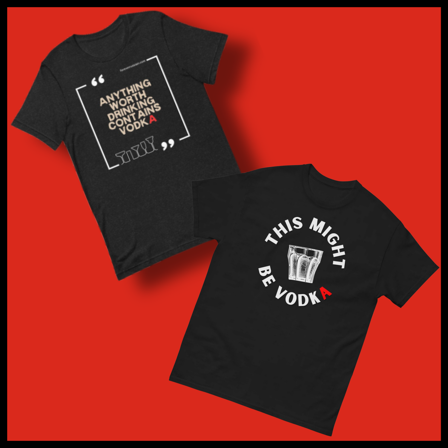 Russian themed t-shirts collection - funny and provocative tees with vodka designs and beyond.