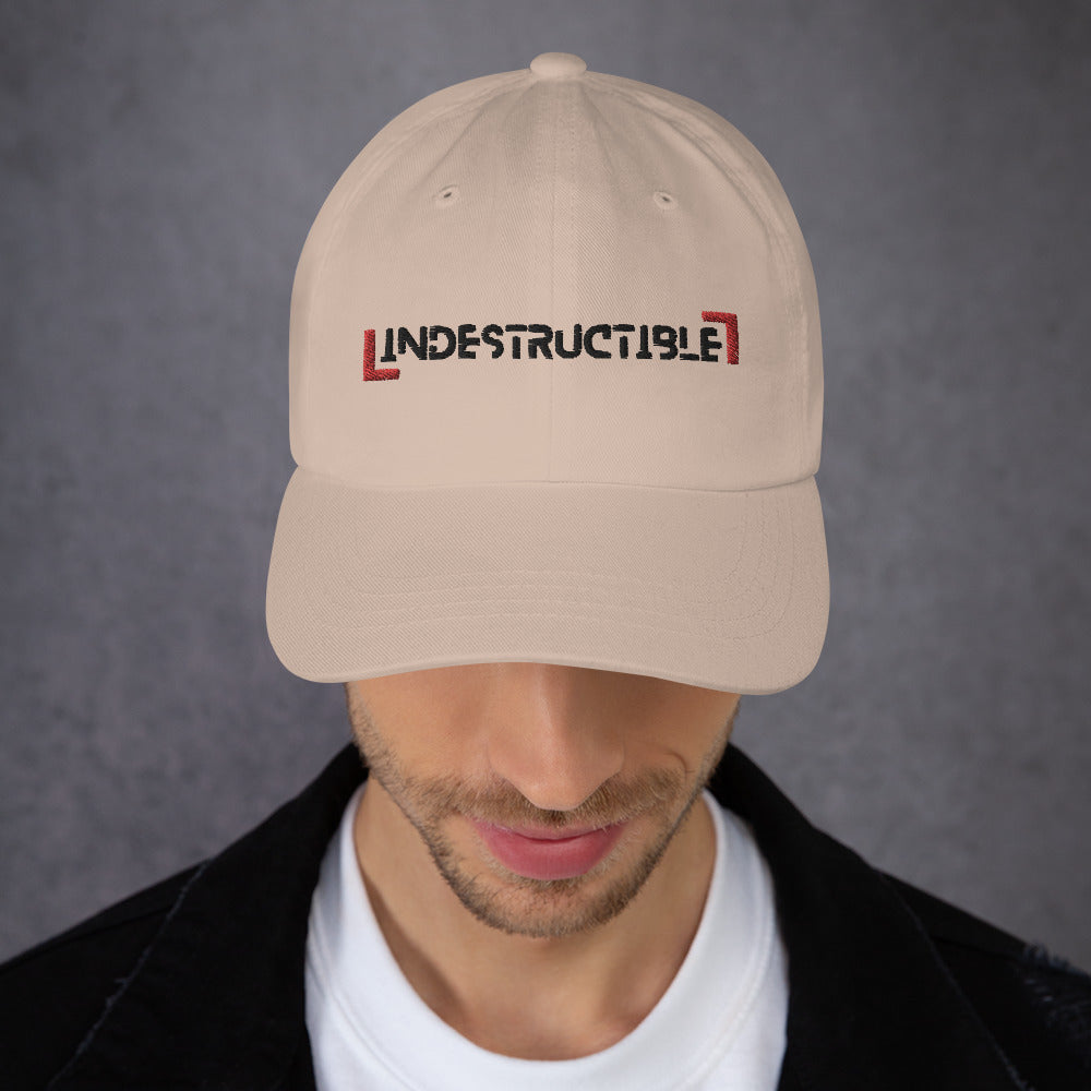 beige stone indestructible cap or hat