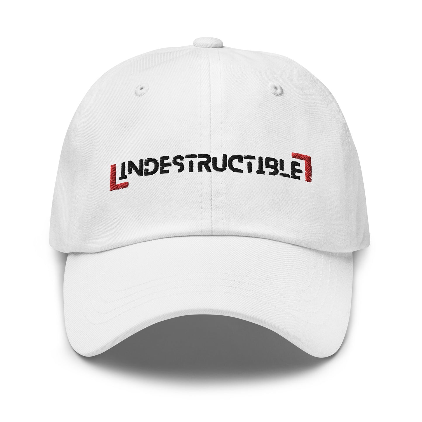 white indestructible cap or hat