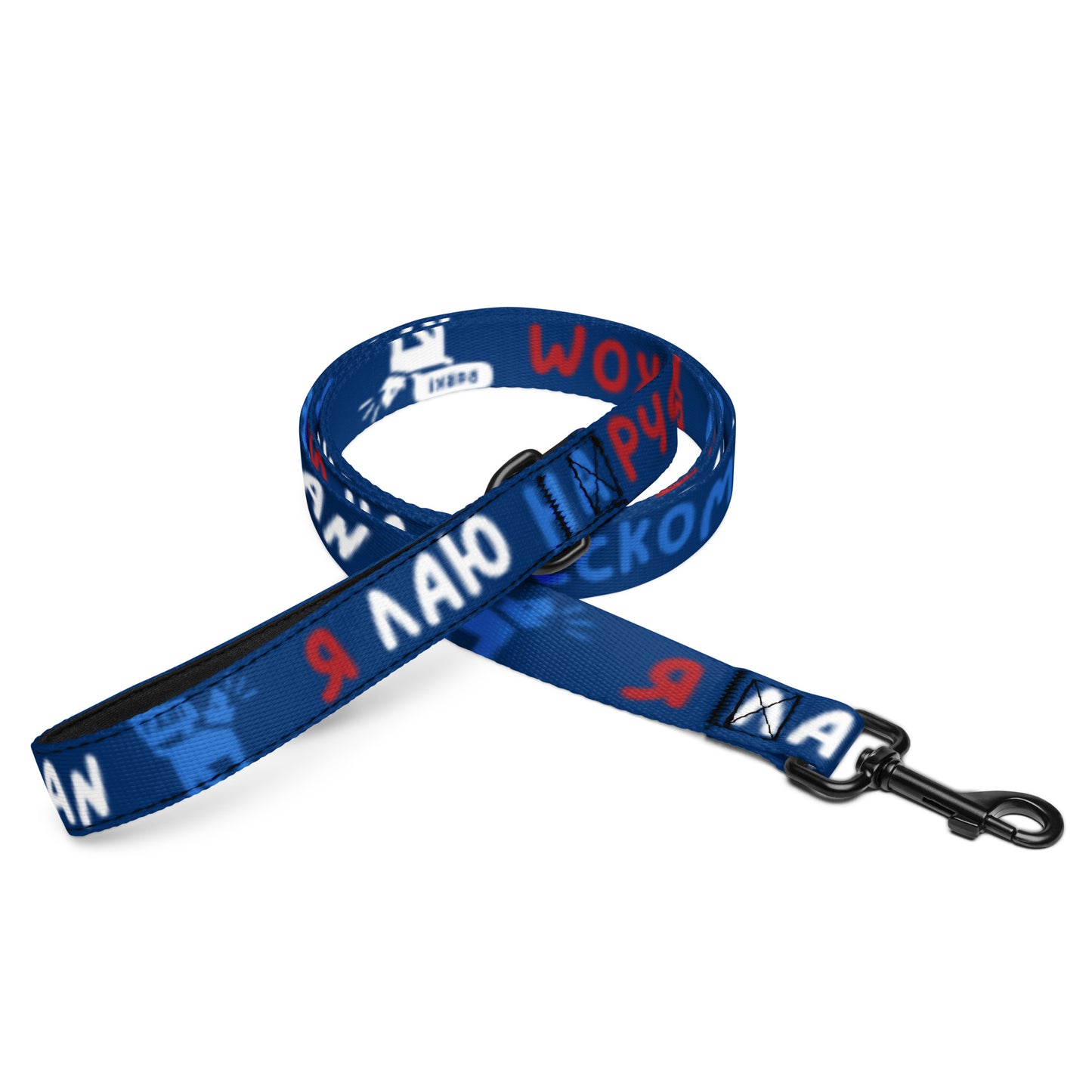 dog pet collar with I bark in Russian