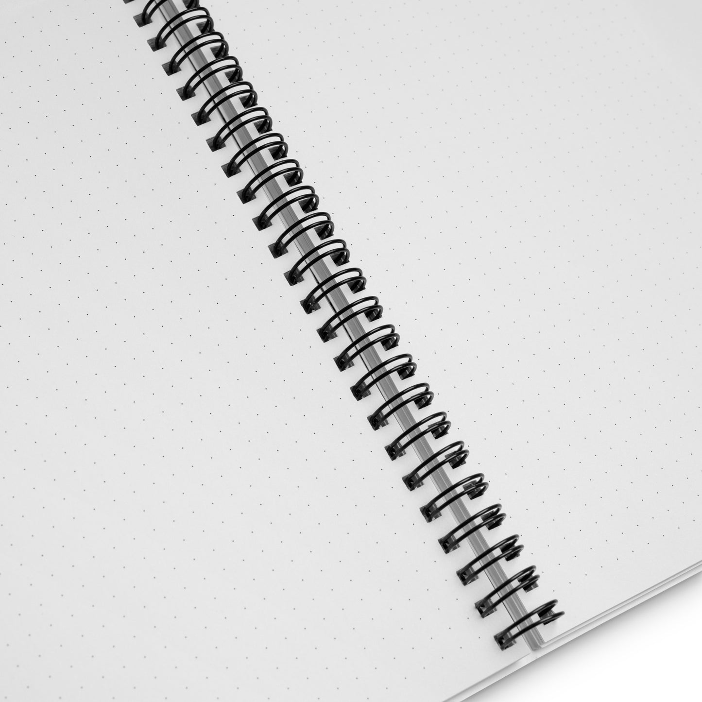 spiral bound notebook with brains and personality in the front and foreverrussian.com in the back